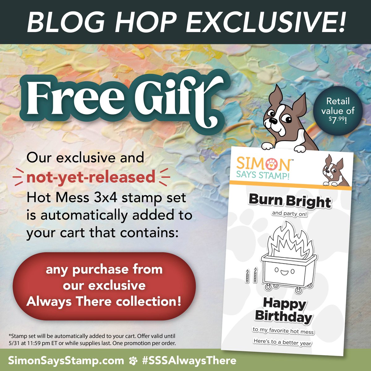 SimonSaysStamp's tweet photo. Day 2 of our Always There Blog Hop is here! 💖 More gorgeous inspiration awaits—and don’t forget your FREE EXCLUSIVE stamp set with ANY Always There purchase this weekend only while supplies last! ✨ https://t.co/ZXYgWm05x9 https://t.co/8ZpNdXMVe8