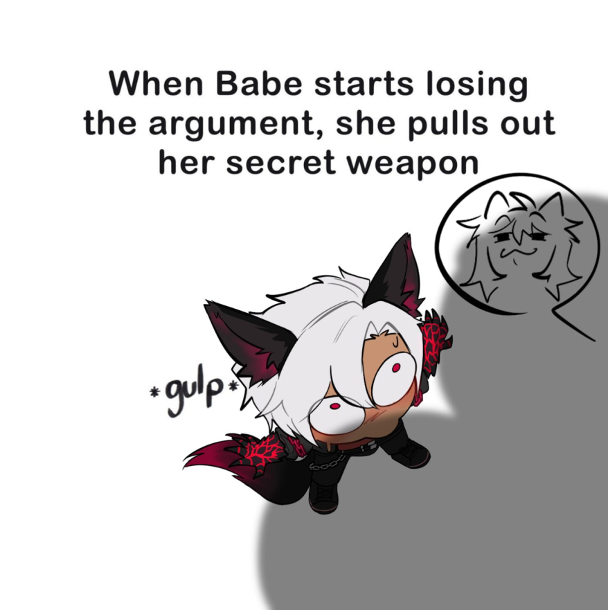 VoidHander's tweet photo. silly little pieces of me and @Demonpup787 
by theflex2307 on discord! https://t.co/oQkx8ofI1h