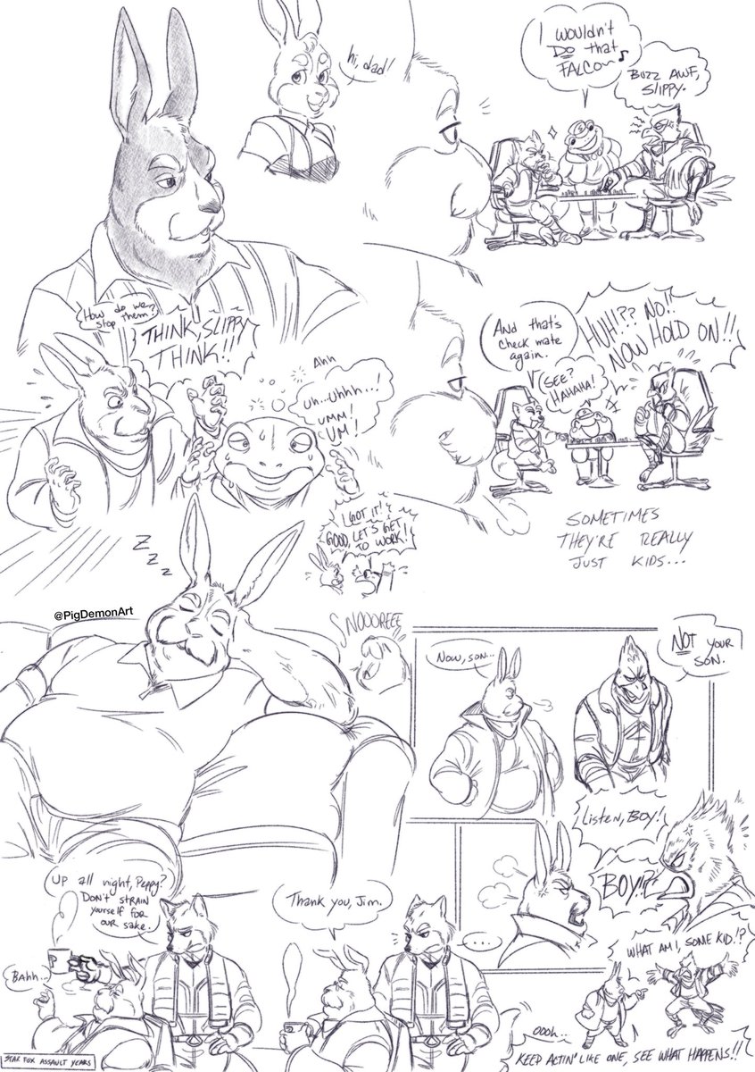pigdemonart's tweet photo. Peppy Hare page 🐰
I love this kind of character a lot… https://t.co/i3f9yr1YEG