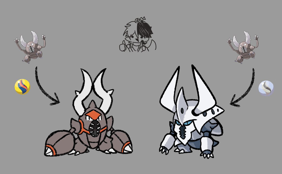 CarnekVT's tweet photo. [Commission for Halfsock]
What if I give a Pinsir the Heracronite and the Aggronite? #StoneSwap https://t.co/xwyc5rUOJ4