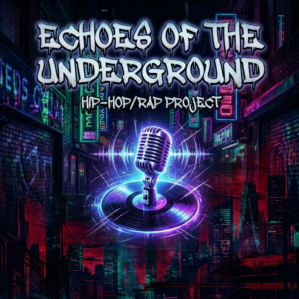 JotaCebolado's tweet photo. #Underground #Rebellion #Rhythm #Urban #Conscious #Revolution #Neon #Graffiti #Authentic #Impact #hiphop #rap 
Echoes of the Underground
Step into the raw, unfiltered pulse of the streets with this collection of hip-hop anthems. 
https://t.co/uIraGVzJxl https://t.co/VyzMOtWEIu