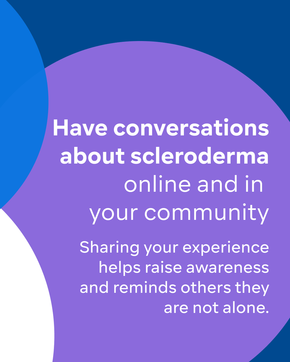 srfcure's tweet photo. It’s almost Scleroderma Awareness Month–swipe through to see how you can get involved and #SayScleroderma! ➡️

Discover Scleroderma Awareness Month resources: https://t.co/J4nabIcqkw https://t.co/RiZqhP2Qq2