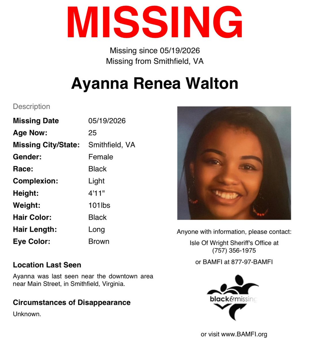 Blk & Missing FDN tweet media