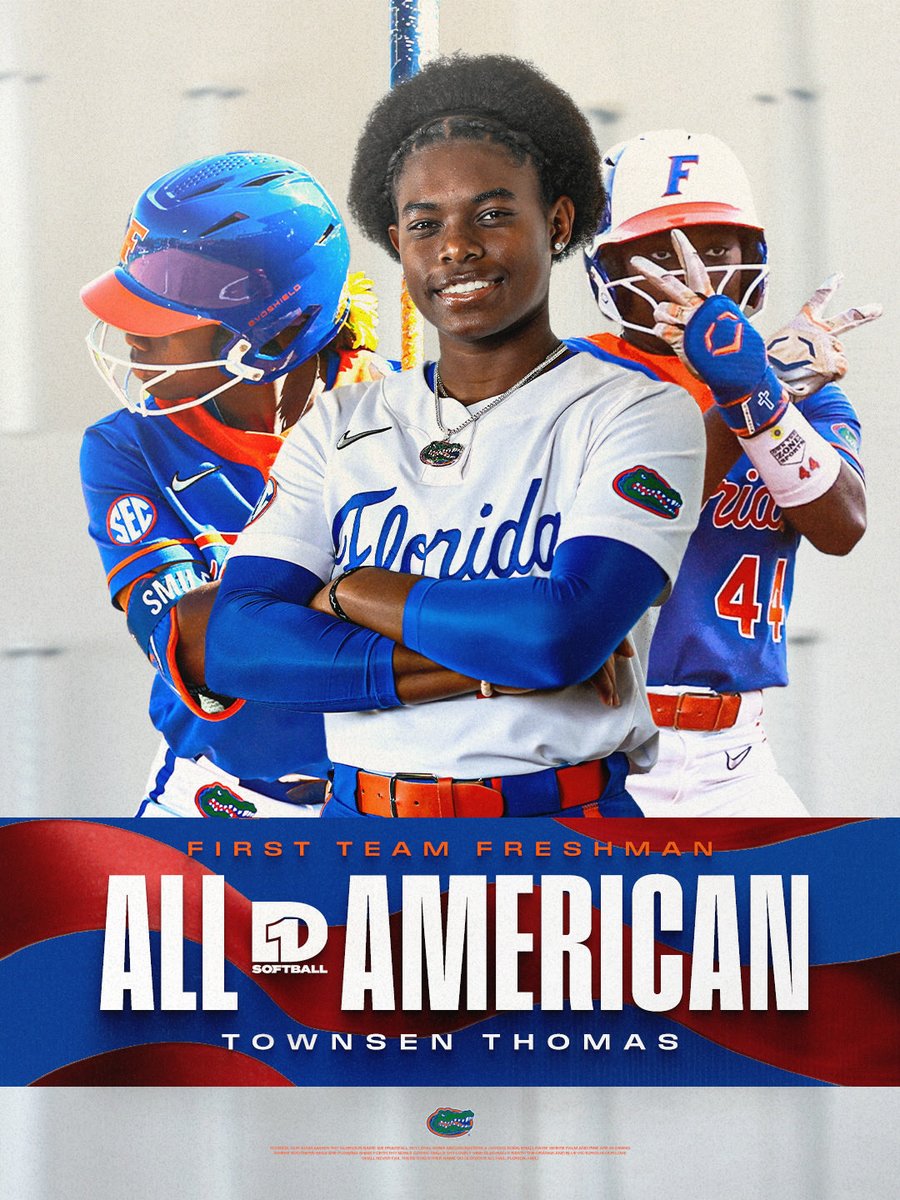 GatorsSB's tweet photo. Townsen 👏 Thomas 👏 All-American 👏 https://t.co/9c1m1hFG3S