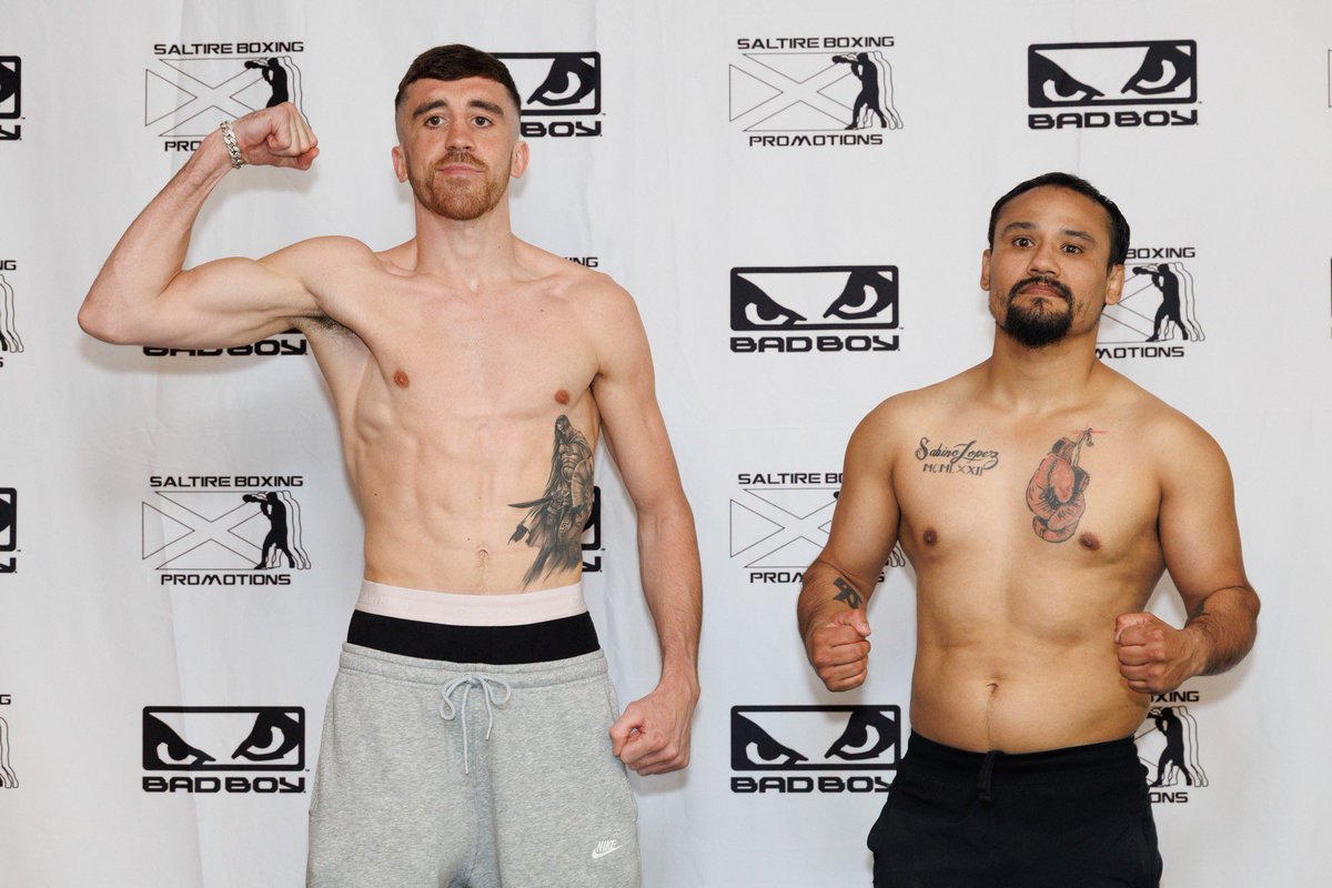 StAndrewsSC's tweet photo. 𝑻𝑯𝑬 𝑪𝑯𝑨𝑴𝑷 𝑹𝑬𝑻𝑼𝑹𝑵𝑺 👑 

Matty McHale staying busy with some more bigs looming… 👀 

Don’t miss your chance to see him fight in Paisley on 𝑳𝒂𝒈𝒐𝒐𝒏 𝑳𝒆𝒈𝒂𝒄𝒚 2.0 🌊 …

🎟️ : You can still buy NOW via the link 👇 https://t.co/eyh0petP5U