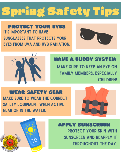 NoCoFire's tweet photo. Be safe when out and about #SpringSafety. Visit https://t.co/QmWFd5xrtC for more safety information. https://t.co/HT6hiXO6j1