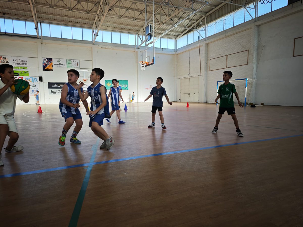 TobarraCB's tweet photo. 🤗 Jornada de puertas abiertas con Globalcaja 

🤩🏀 Niñ@s de categoría alevín disfrutando del baloncesto

#globalcajaconeldeporte https://t.co/JHbUtrYOan