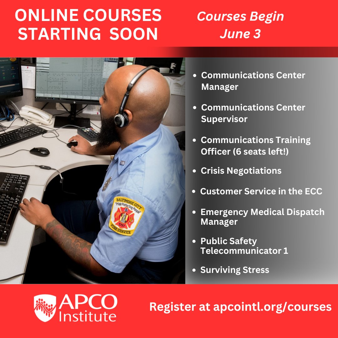 APCOIntl's tweet photo. Summer school is in! We still have some seats available in our online courses starting on June 3.  Reserve your seat today before classes fill! https://t.co/hQXeFyhnA8 https://t.co/q8joSGtTCM