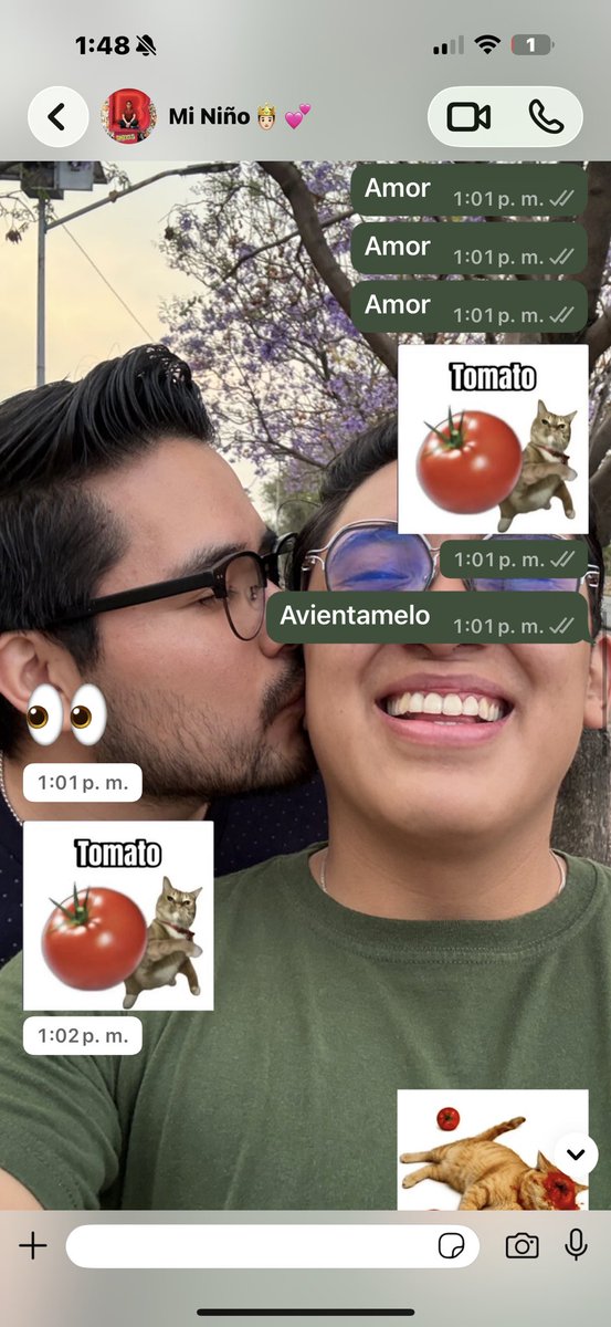 elkikerdz's tweet photo. Me gusta hacerlo reír. 🥰 https://t.co/uT75RSnOKa