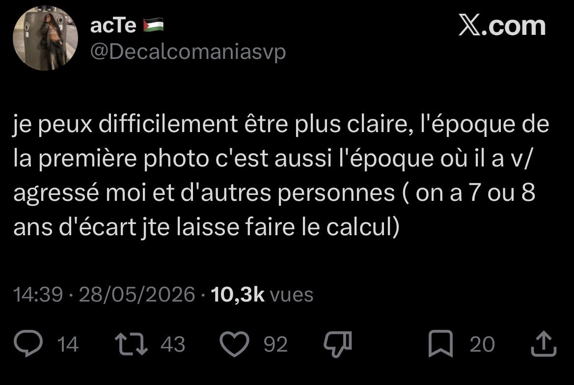 Yonihno7's tweet photo. Dire qu’on était tous en mutu avec ce monstre. Ce réseau est trop effrayant.Force aux victimes 🙏🏾 https://t.co/rx3JaSPUTi