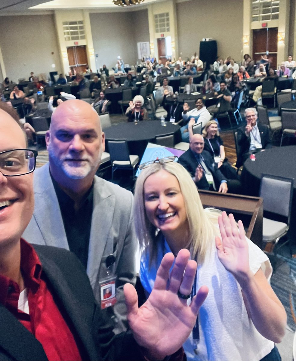 NCSAToday's tweet photo. Save the date! Next year’s Nebraska School Mental Health Conference in Kearney will land on May 26-27th, presented by NCSA.

We’re excited to be involved in this incredibly important event. Thank you to The Kim Foundation for having us on stage to introduce ourselves today! 👋 https://t.co/7MJuFRM70U