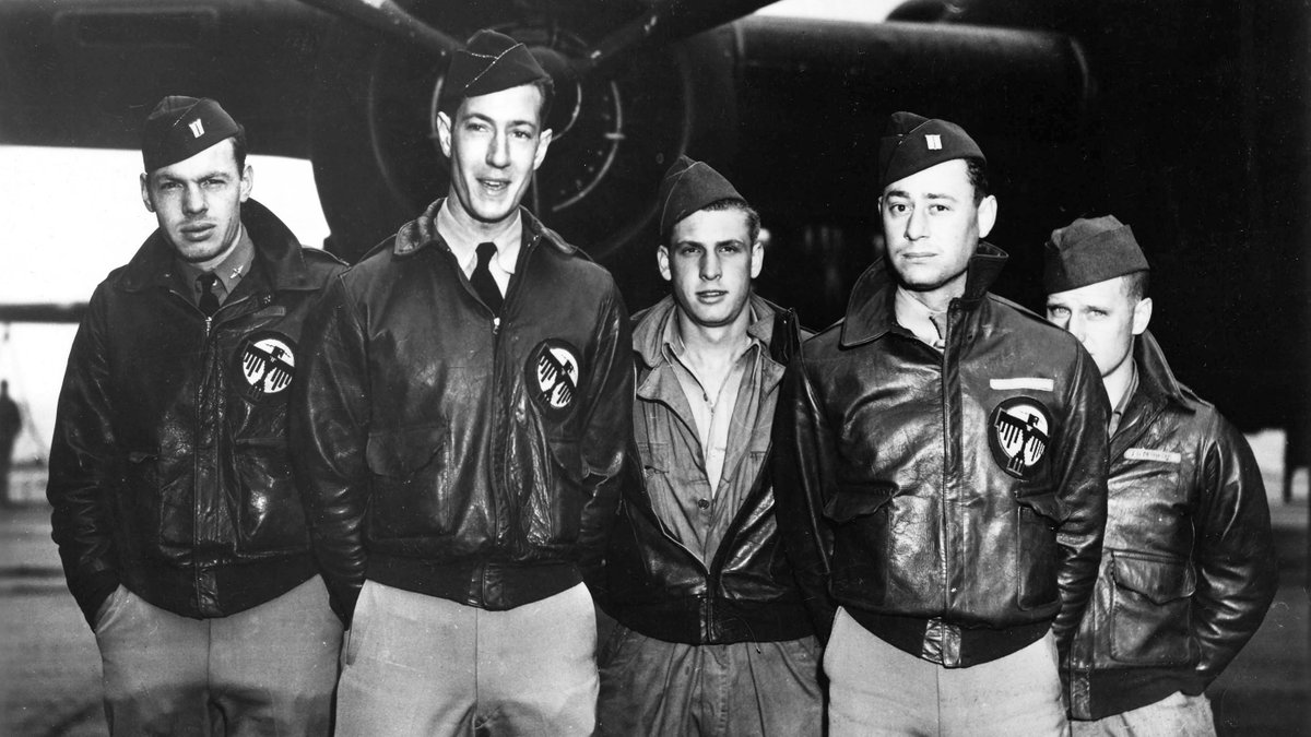 GoodfellowAFB17's tweet photo. Honoring a true hero: 1st Lt. William Farrow. 🎖️
A graduate of Goodfellow's very first flight class (41-E), Lt. Farrow piloted the 16th B-25 during the legendary 1942 Doolittle Raid. 🛫  His courage &amp; sacrifice embody the 17th Training Wing motto: "Ever into Danger."  #Freedom250 https://t.co/lz6bfWv6rQ