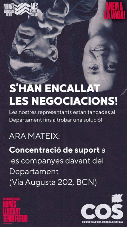cupnacional's tweet photo. ✊ Els drets només s’aconsegueixen lluitant

Els docents són exemple de resistència i perseverança. Lluitar també és educar, per una educació pública, de qualitat i en català.

📍Concentració ara mateix davant la conselleria, fins a desencallar la negociació https://t.co/0icXgNzDED