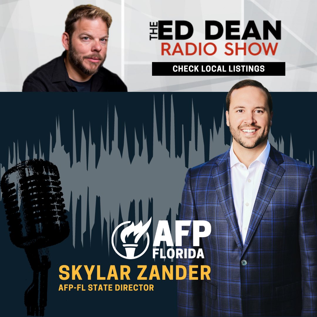SkylarZander's tweet photo. Two hours of @eddeanradio and I coming at you! Join us as we talk all Florida Political news. https://t.co/mvgIx1uhki