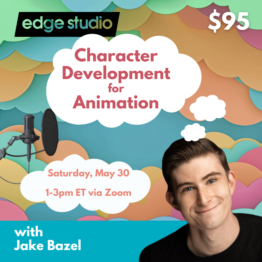 EdgeStudio's tweet photo. Character Development for Animation is all about creating living, breathing characters that pop off the page, and building the awareness you need to book more Animation Work. https://t.co/qJ54Nk8wWl