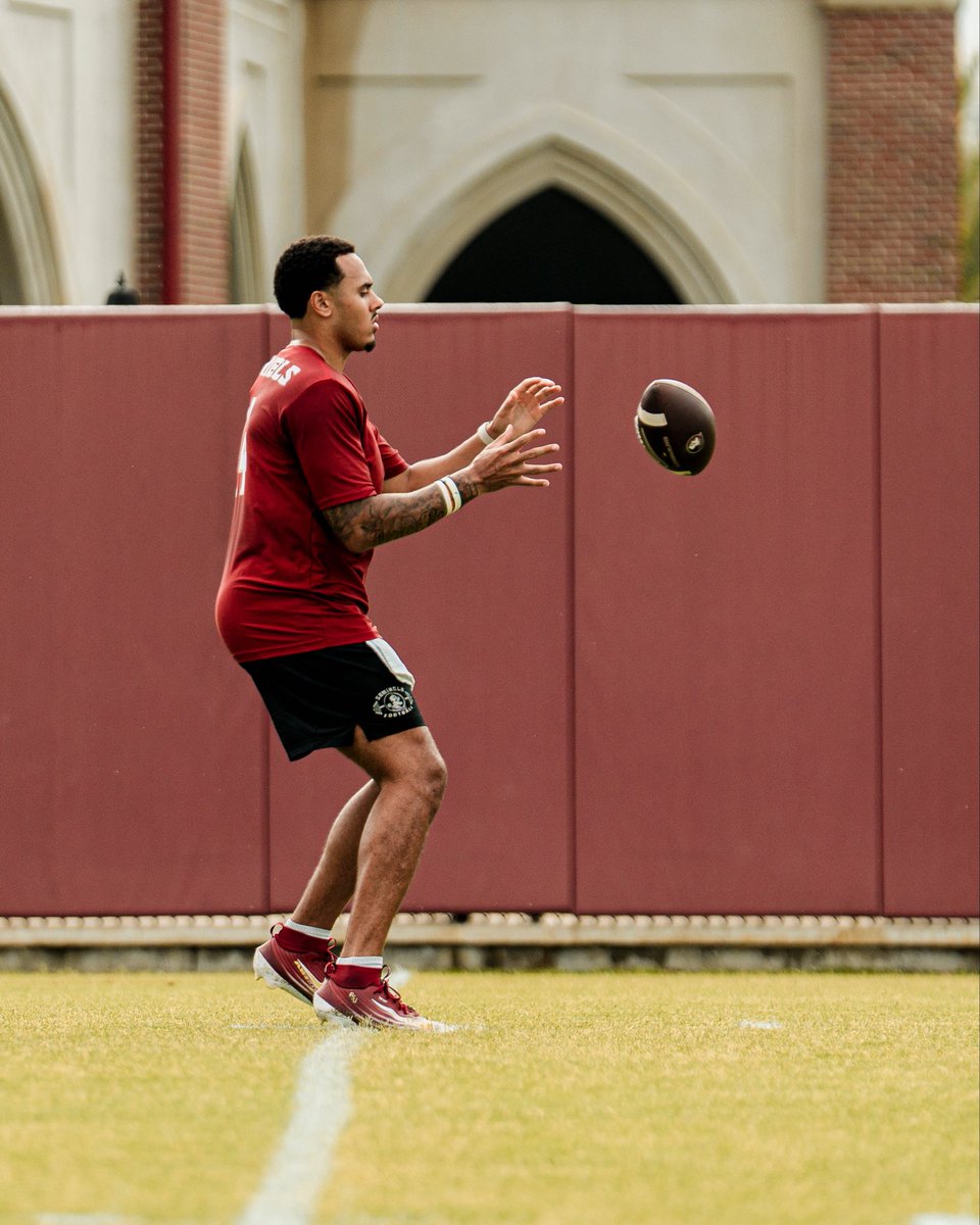 FSUFootball's tweet photo. Back to WORK

#NoleFamily https://t.co/5emGMVekAr