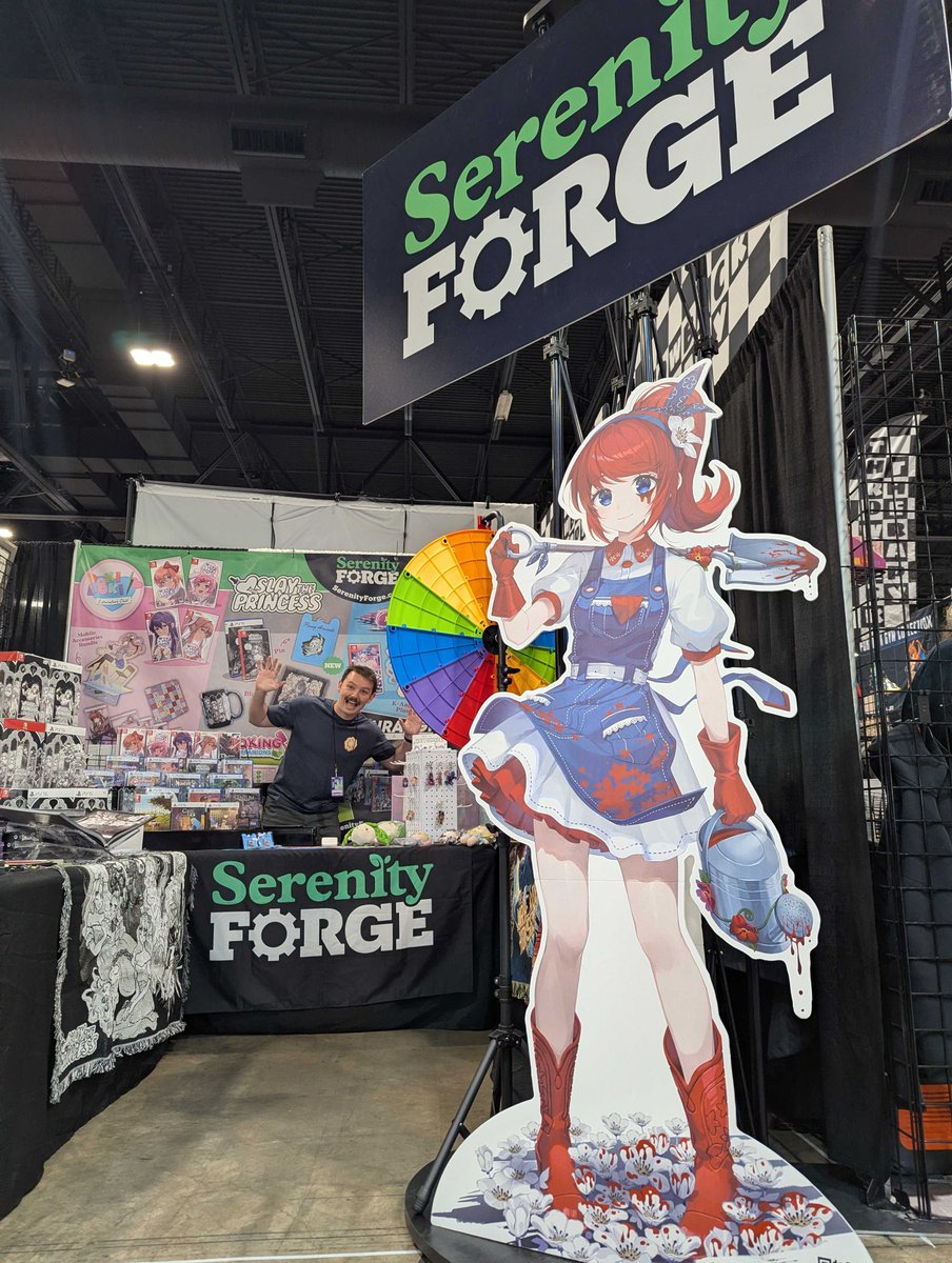 SerenityForge's tweet photo. Fan Expo Denver is officially underway! 🎉

We’re all set up at Booth 1306 in the Merchant Masa with a full table of merch and physical games waiting for you. Swing by and say hi! 👋 https://t.co/TI24D4SClq