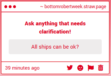 Bottom Robert week tweet media