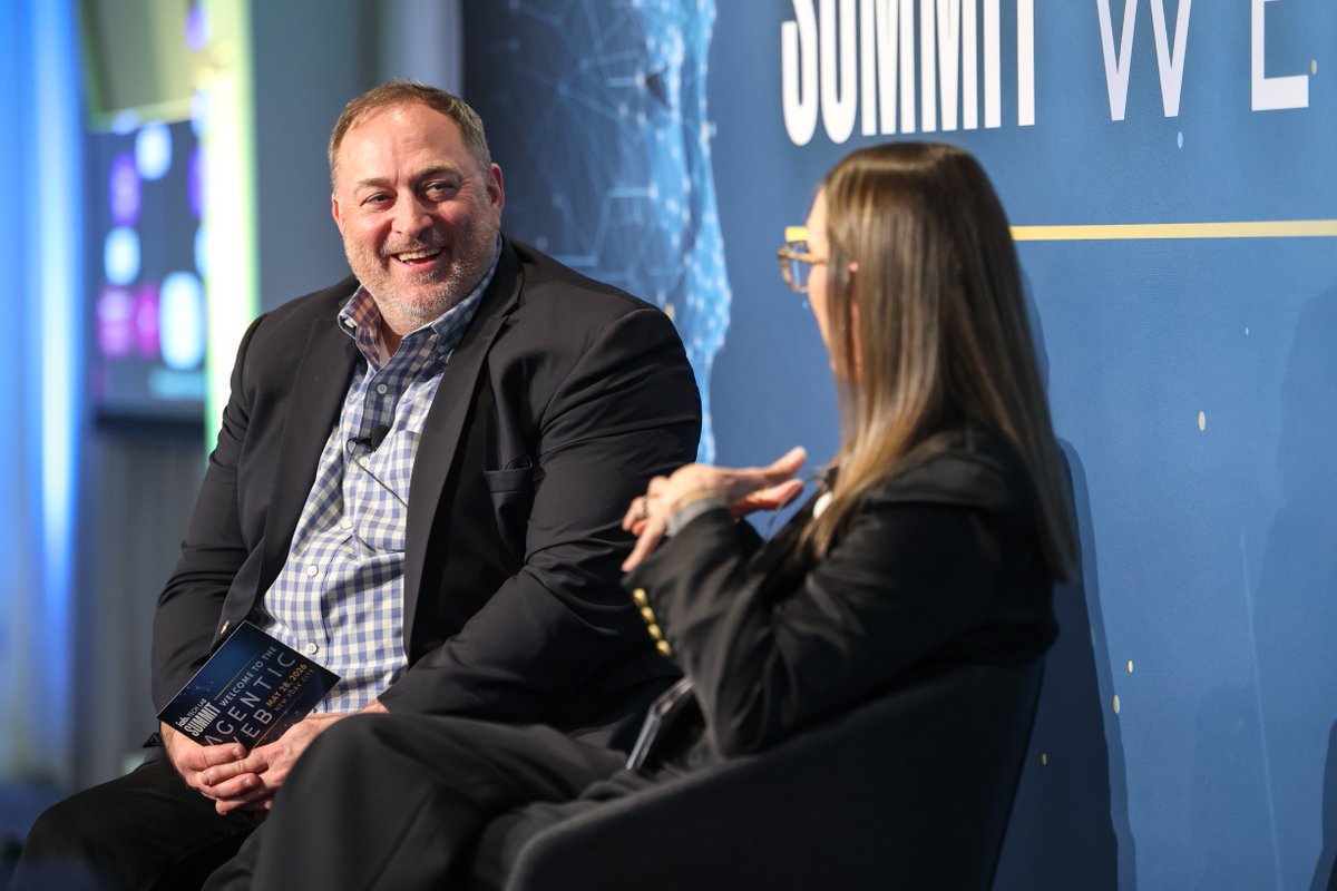 IABTechLab's tweet photo. #IABTechLab CEO Anthony Katsur sits down with @KERV_ai’s Marika Roque to discuss the massive amounts of data that overwhelm most teams and companies, but agentic AI democratizes this data and makes it usable. https://t.co/igeIMID1wA