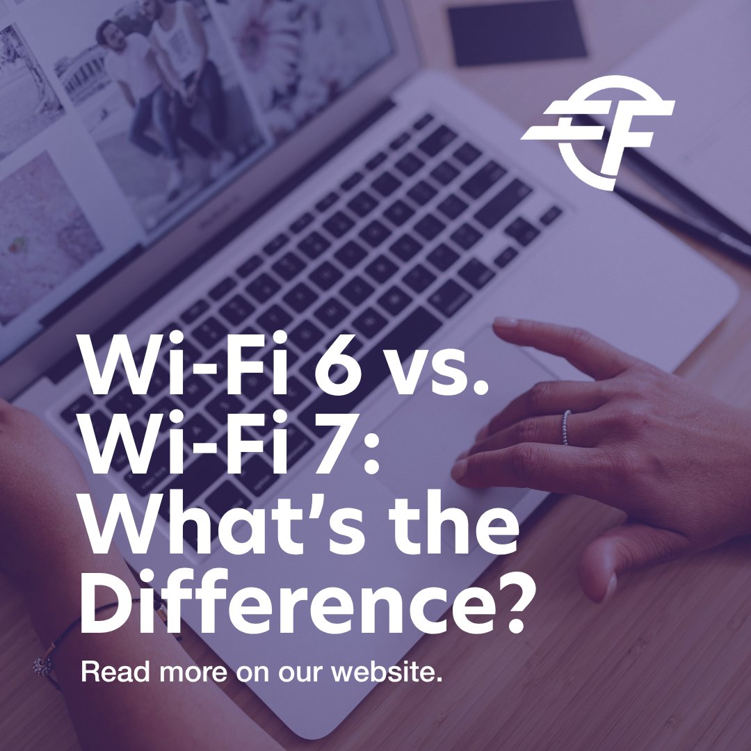 fastbridgefiber's tweet photo. New tech calls for new questions, and we're ready to answer! 🤩📶

Read more about what difference Wi-Fi 7 REALLY makes when it comes to your internet service today: https://t.co/TegYGgp2iC

#FiberInternet #WiFi #FiberOptics #ISP #InternetServiceProvider https://t.co/EVHPjwP3Xp
