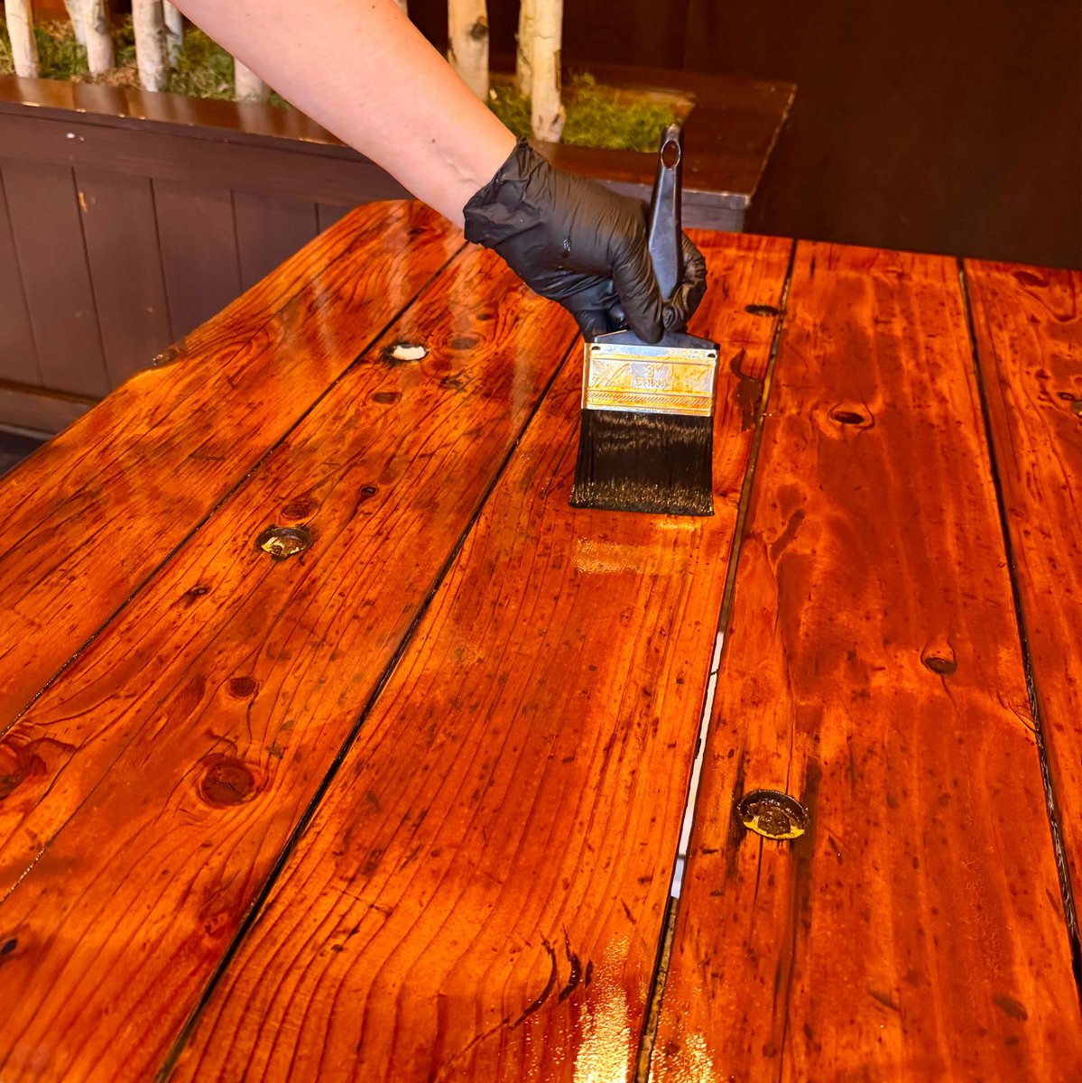 toddrbennett's tweet photo. Attention to detail in the offseason. Our refinishing team takes great pride in their work! https://t.co/4bMmw0blYZ