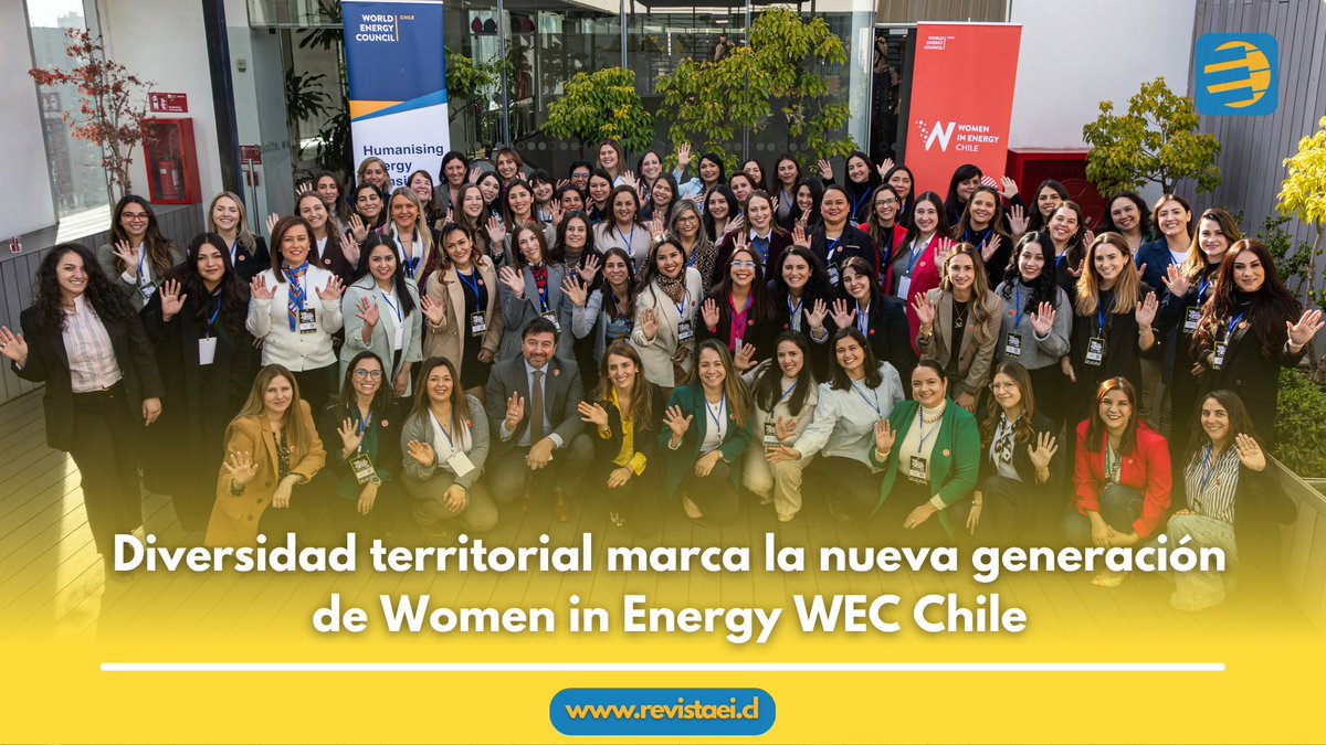 r_electricidad's tweet photo. WEC Chile dio inicio oficial a la octava generación de Women in Energy (WIE), un programa que desde 2019 ha ido consolidando una comunidad de colaboración, confianza y crecimiento profesional femenino en el sector.

➡️ https://t.co/6CaVMB9sVY

#WomenInEnergy #Electricidad #Chile https://t.co/uYq5m3Es8D