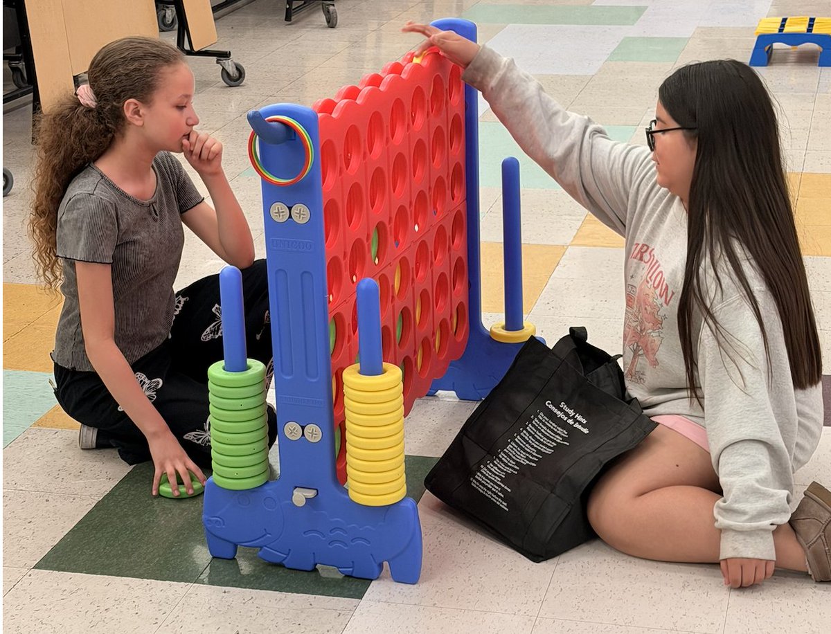 EDETIGERS's tweet photo. Our 5th & 6th Grade Afterschool Game Afternoon was all about unplugging, teamwork, and fun! 🎲♟️ From UNO to Jenga and classic board games, our Tigers enjoyed some good old-fashioned fun with NO technology and plenty of laughter! 🐯💙 #EastDoverPride #TigerStrong @LJaime13 https://t.co/dxOCT7EBXS
