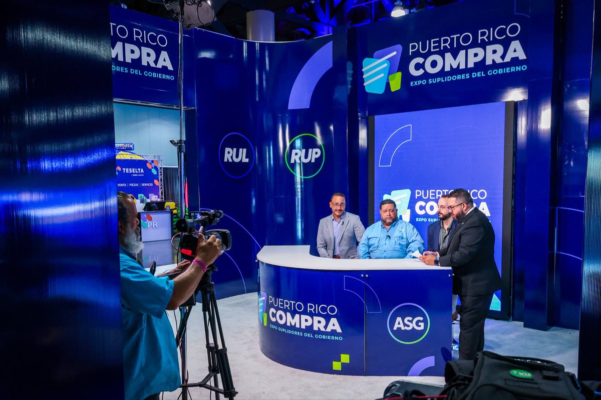 ASGPUERTORICO's tweet photo. 📺 Múltiples medios dieron cobertura a #PRCompra2026, ampliando el mensaje para que más empresas conozcan cómo convertirse en suplidores del gobierno. https://t.co/myoIyUIVWL