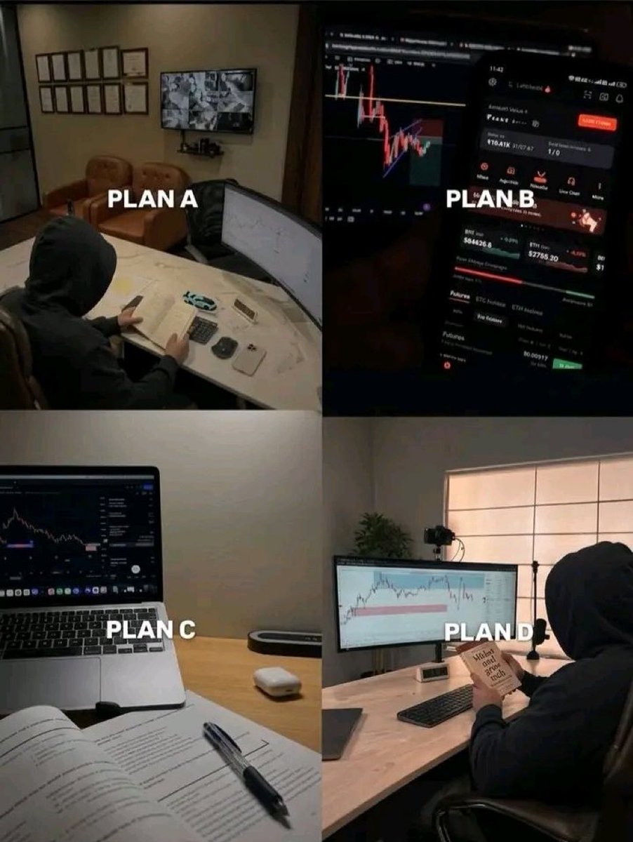 reeyah_sa's tweet photo. Them: what’s your plan B

Me: 

PLAN A: Forex 
PLAN B: Forex
PLAN C: Forex
PLAN D: Forex https://t.co/52YJlldYga