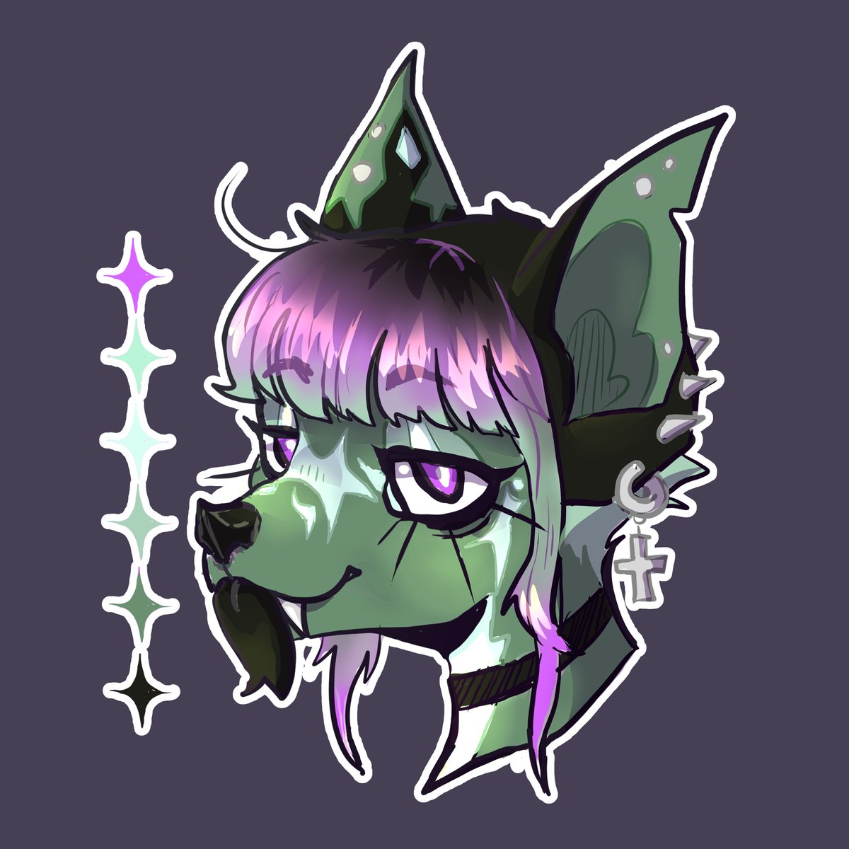 datgothfox's tweet photo. TODAYS ADOPTABLE!!!
I went a little goth on this one haha, as allways, here's my kofi shop link to adopt her ;) https://t.co/RE0i7Qcth1 https://t.co/HloTWe2sFQ
