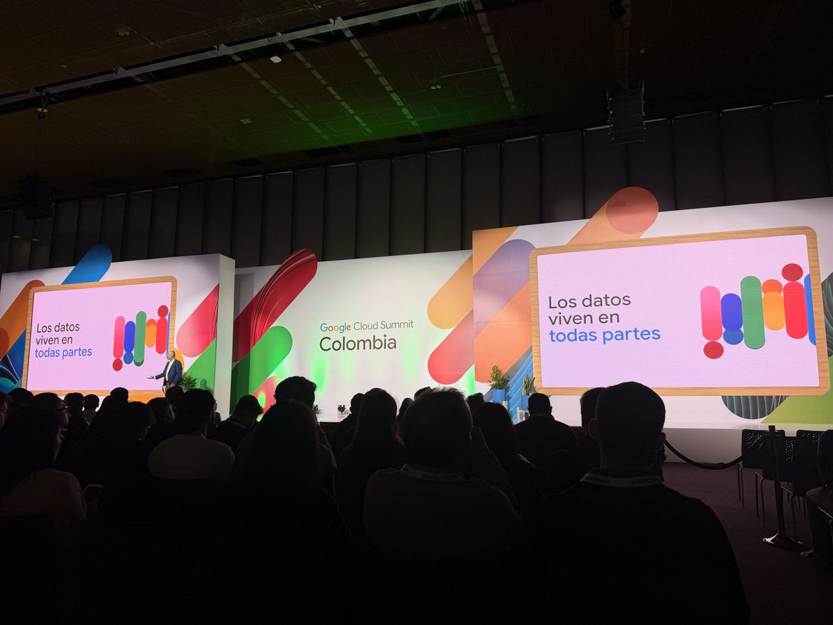 fluentdata_ai's tweet photo. Bogotá exceeded every expectation. 🇨🇴

Google Cloud Summit Colombia 2026 was a signal that something bigger is happening in the ecosystem right now. The energy, the conversations, the people who stopped by stand F1.

We will be back. 👋

#GoogleCloudPartners #GoogleCloudSummit https://t.co/yrLqAJRxTV