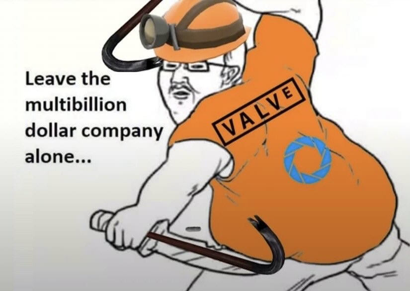 justb87's tweet photo. @AnisDrawn Valve fanboys right now https://t.co/ljvKCB26HO