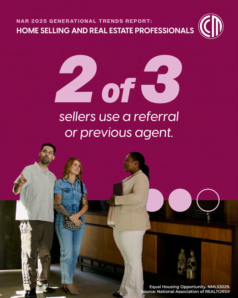 JeffTheLender's tweet photo. Most sellers aren’t shopping around for an agent. They want a reputation and relationship they already trust. https://t.co/86lvHZ3kg2