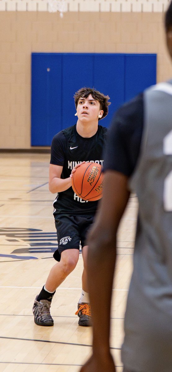 MnHeatGunderman's tweet photo. 🌟PLAYER SPOTLIGHT🌟

Abe Willett had a huge game against Starks Elite last weekend, earning him a spot on the @PrepHoops standout list! He had 27pts on 6-threes leading us to a win! Abe is a lights out shooter that has all the tools you’d want out of your PG!
@Abe_Willett11 https://t.co/OgZ7mNWpaC