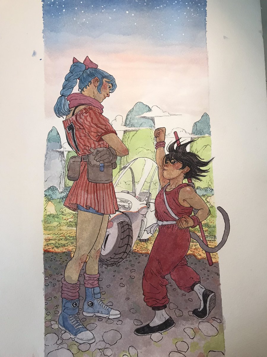 AmilcarPinna's tweet photo. Akira Toriyama sensei appreciation <3 https://t.co/zpo7qvgaxk