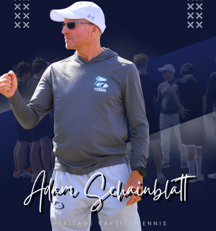 Husky_Sports's tweet photo. Thank you to Adam Schainblatt for his time and dedication leading Husky Tennis. Coach Adam has decided to step down as coach of the Huskies. We appreciate the commitment, leadership, and passion he brought to Heritage High Tennis and wish him nothing but the best moving forward. https://t.co/CXR3Bz6kCw