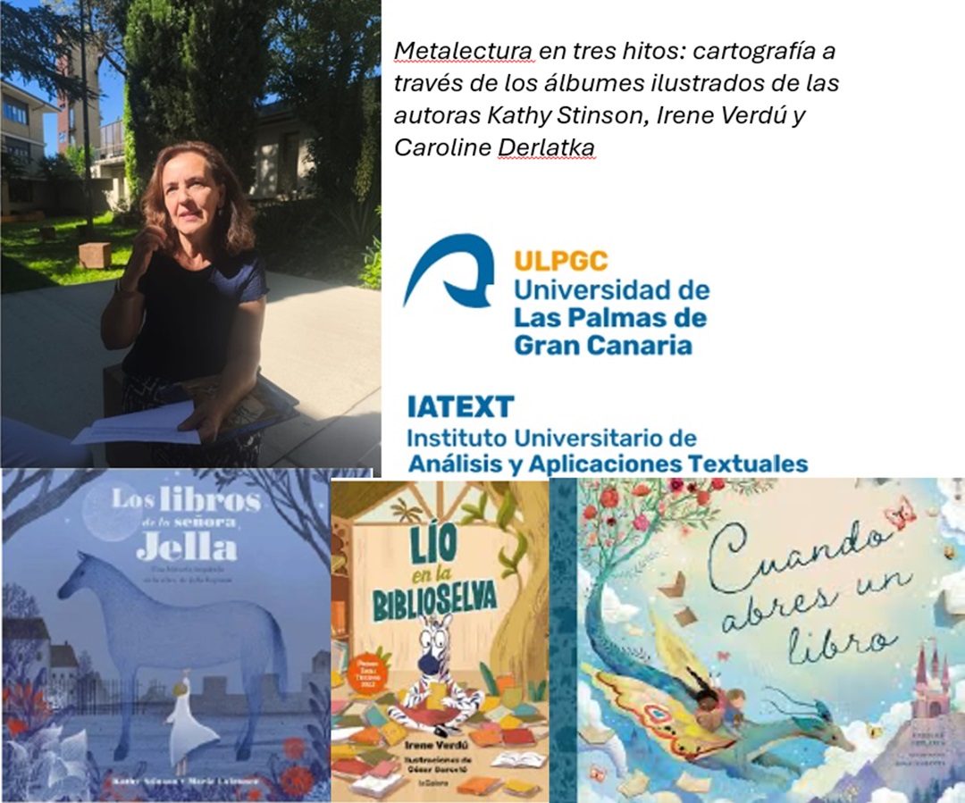 Cepli_uclm's tweet photo. La Dra. Juana Rosa Suárez-Robaina, de la Universidad de Las Palmas de Gran Canaria y del IATEX, se encuentra de estancia en el Cepli desarrollando el proyecto Metalectura en tres hitos: cartografía a través de los álbumes ilustrados con el libro como legado y tributo. https://t.co/4CGsJiNrrQ