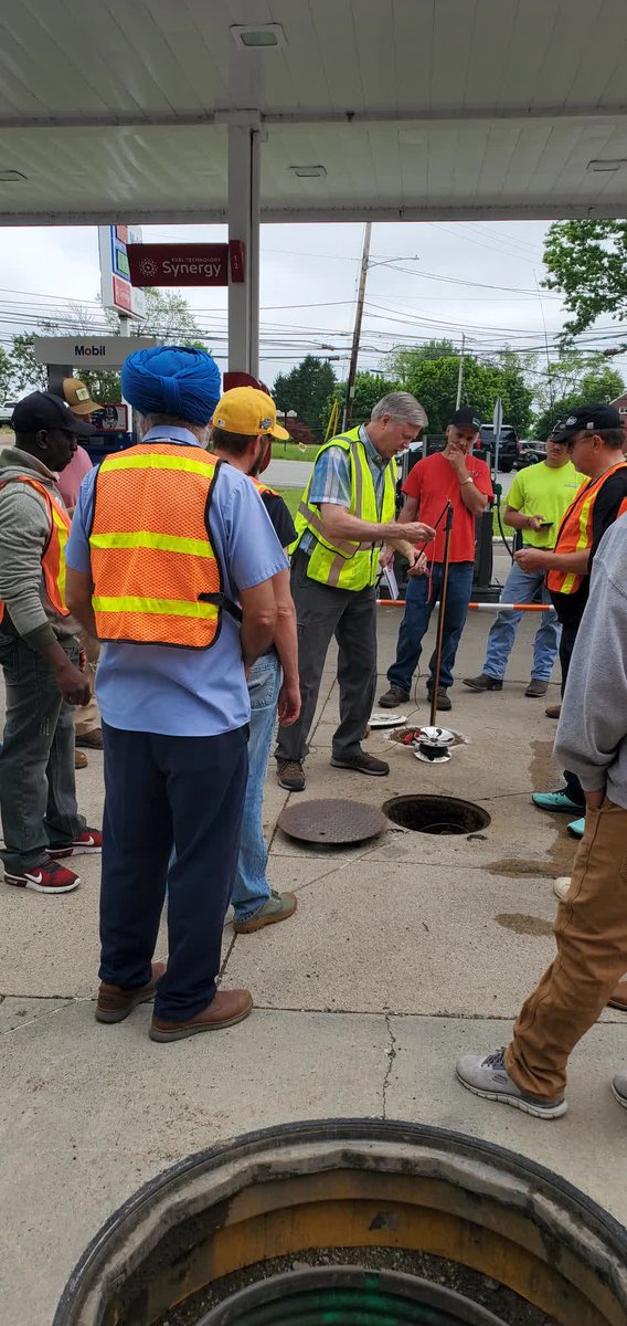STISPFA's tweet photo. STI/SPFA hosted a great Cathodic Protection certification course in Pittsburgh last week! Interested in learning more about the CP certification? Visit https://t.co/tkEswwj4k4  #stispfa #cathodicprotection #CPinspector https://t.co/TbDyjJLEfS
