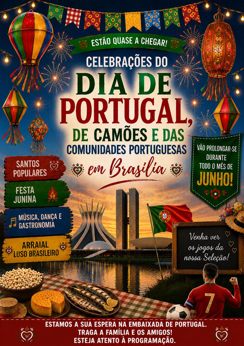 EmbaixadaEm's tweet photo. Esteja atento à programação que vamos divulgar nos próximos dias! https://t.co/Gu9nfGVI1g