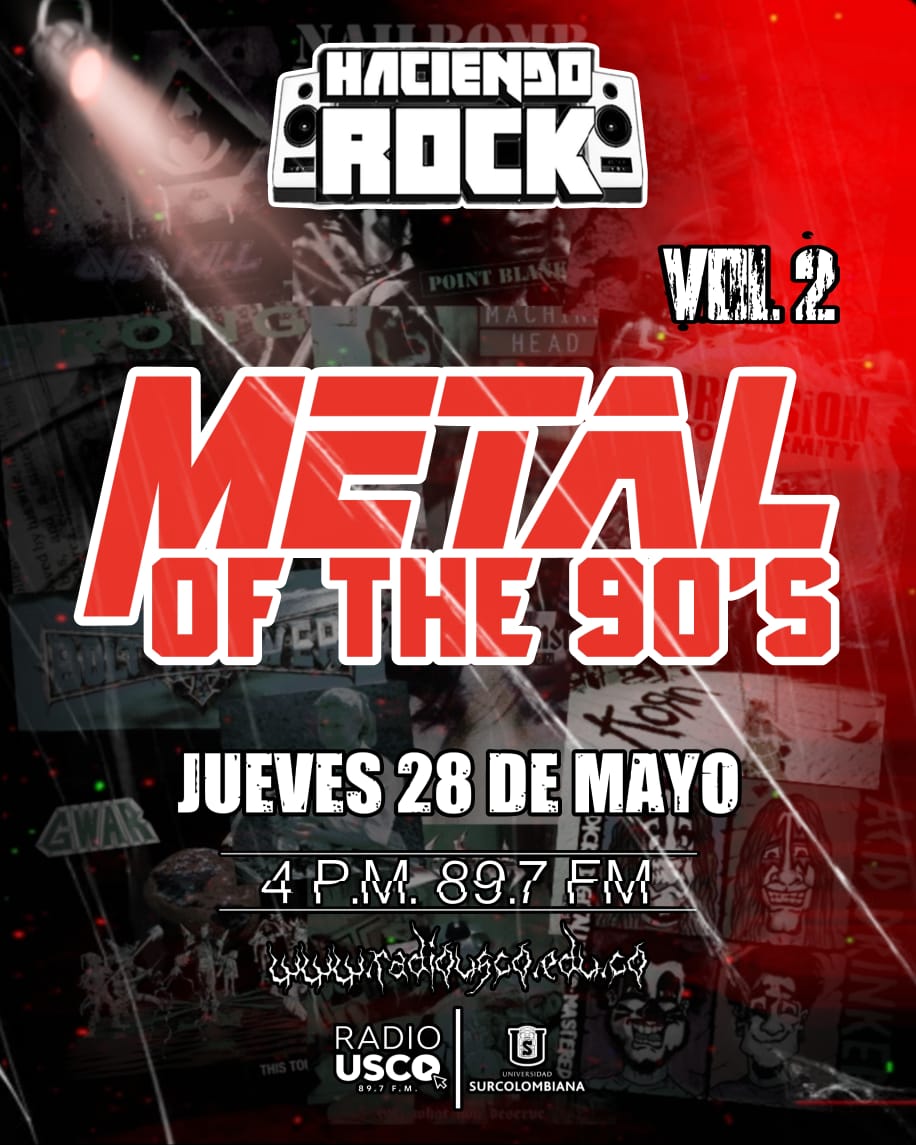 HaciendoRock's tweet photo. En Contados Minutos Estaremos #AlAire📻🎙️ Con #HaciendoRock , @haciendorock Desde Las #4PM Hora De #Colombia  🇨🇴 , Sonarán Fuerte Las #Guitarras Y #Baterías Del #Metal 🤘En Los 89.7 F.M. Stereo https://t.co/tmLiyFPwT1 Y En La APP :  Radio Usco . https://t.co/J9S8vUsKQh