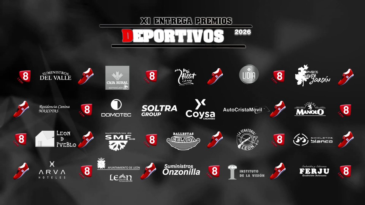 La8Leon's tweet photo. Una vez más muchas gracias a La Venatoria por abrirnos las puertas de su casa para los XI Premios Deportivos 
19 categorías, 19 premiados y 3 medallas y 20 patrocinadores !

El deporte leonés en La8 LEÓN 
Mañana en emisión:
• 16:10 h 
• 22:30 h https://t.co/RC2Vkrdw0c