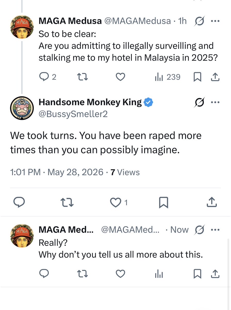 MAGA Medusa tweet media