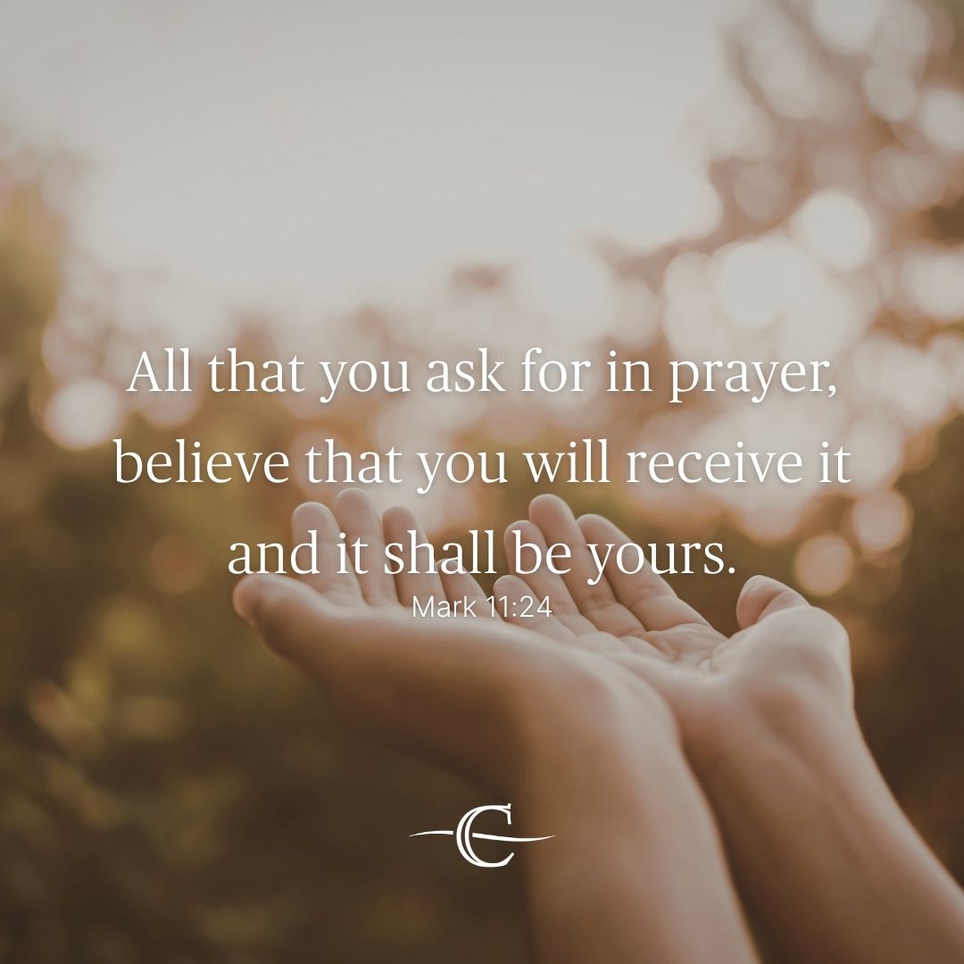 cloistersprayer's tweet photo. "Therefore I tell you, all that you ask for in prayer, believe that you will receive it and it shall be yours. When you stand to pray, forgive anyone against whom you have a grievance, so that your heavenly Father may in turn forgive you your transgressions."
Mark 11: 24-25 https://t.co/Sd68BTdm6t