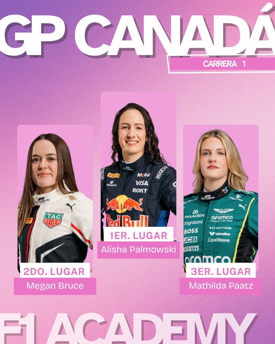 yourf1sis's tweet photo. Resultados #CanadianGP

#F1Academy https://t.co/WZuXaVQah1