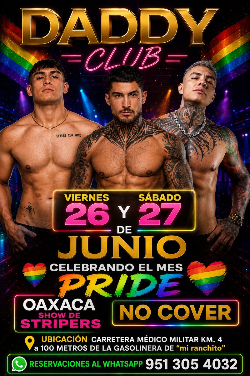 Daddy night club tweet media