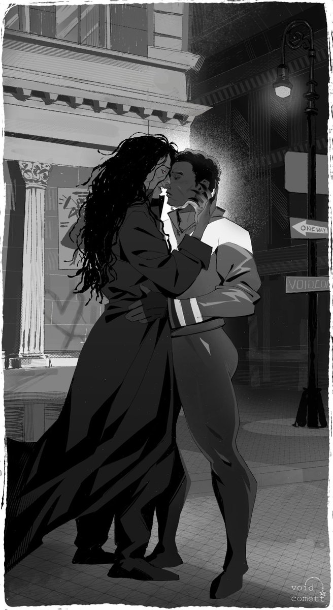 QuidProQuo_MWI's tweet photo. 2nd of 3 commissions I had done of #Sunspot x #Emplate by different artists. This one was done by @voidcomett and I love it. They captured the vibe I was going for and more. I love the eyes &amp; the expressions. If the 1st one is "Rage" this one is "Into the Dark."
#Xmen #NewMutants https://t.co/lcYYO4Sy6w