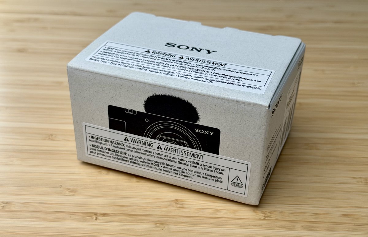DigiTechReviews's tweet photo. SELLING!

Brand new in box Sony ZV1 mkII camera for only $729. Goes for $900+ usually even on sale.

Great 1" sensor camera for vlogging and more.

https://t.co/sx6pvqc3v2 https://t.co/0bVlPKLGmY