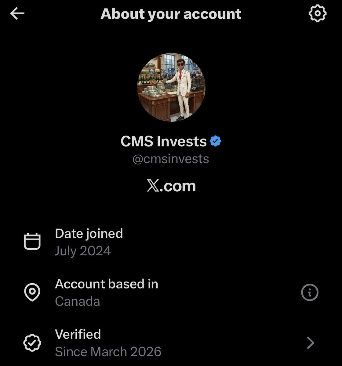 CMS Invests tweet media