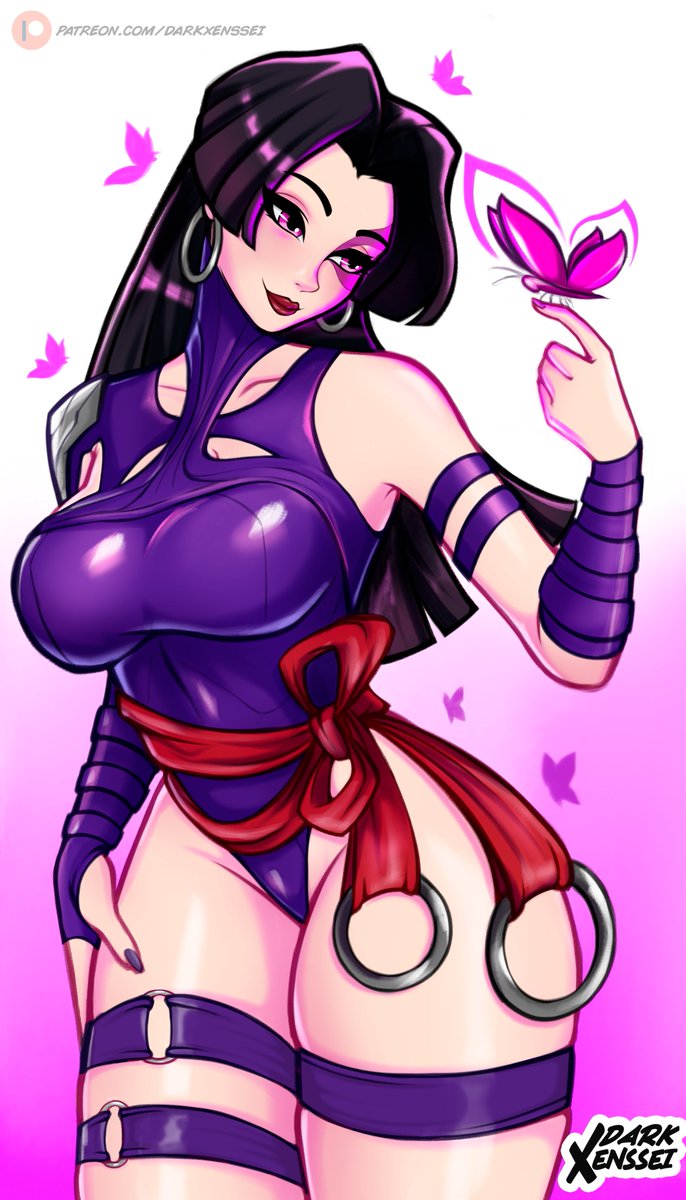 DarkXenssei's tweet photo. Psylocke https://t.co/fvrx3ymZmr