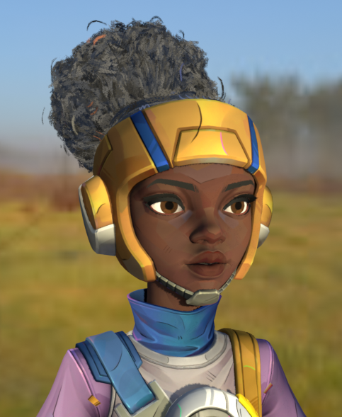 JerryNJade's tweet photo. Lovee how its coming out. I just need to finish doing all the extra parts!! This is going to be a toggle its edited to make it fit her hair in the show #marvelrivalsDevilDinosaur #marvelrivals #moongirl #vrchatavatars https://t.co/VHMcRSzprz